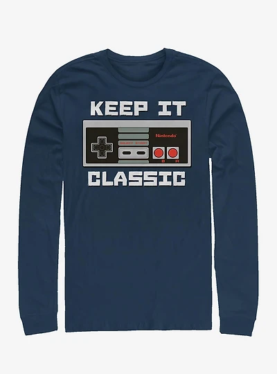 Nintendo Keep It Classic Long-Sleeve T-Shirt