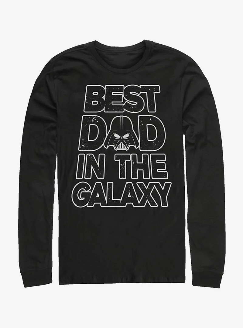 Star Wars Darth Vader Galaxy Dad Long-Sleeve T-Shirt