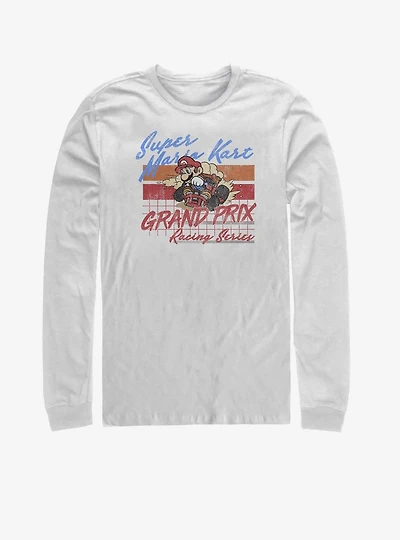 Super Mario Final Lap Long-Sleeve T-Shirt