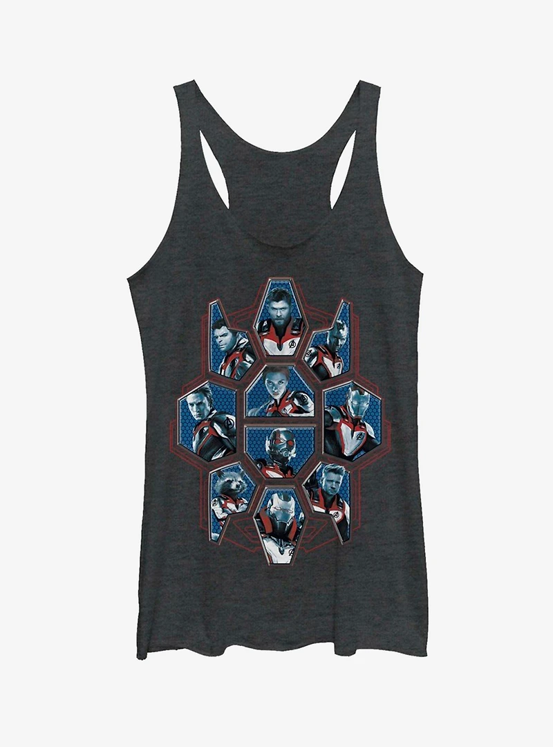 Marvel Avengers Endgame Character Group Womens Tank