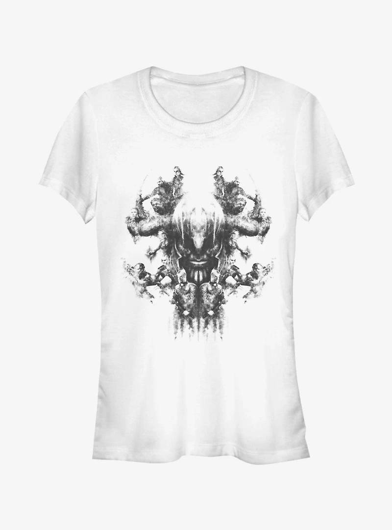 Marvel Avengers: Endgame Smoke Skull Girls T-Shirt