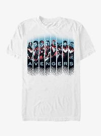 Marvel Avengers: Endgame Grid Panel Cardinal T-Shirt