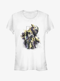 Marvel Avengers: Endgame Titan Frame Girls White T-Shirt
