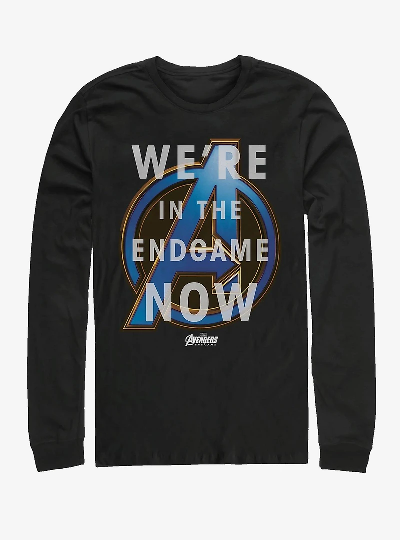 Marvel Avengers Endgame Game Closing Long-Sleeve T-Shirt