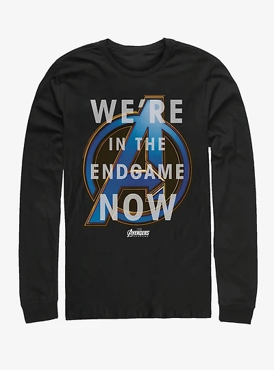 Marvel Avengers Endgame Game Closing Long-Sleeve T-Shirt