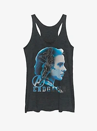 Marvel Avengers Endgame Widow Silhouette Womens Tank