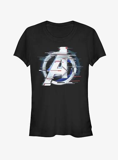 Marvel Avengers Endgame White Flares Girls T-Shirt