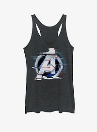 Marvel Avengers Endgame White Flares Womens Tank