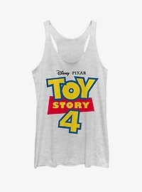Disney Pixar Toy Story 4 Full Color Logo Womens Tank