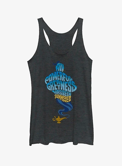 Disney Aladdin 2019 All Powerful Genie Womens Tank