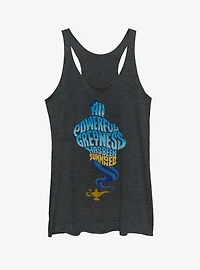 Disney Aladdin 2019 All Powerful Genie Womens Tank