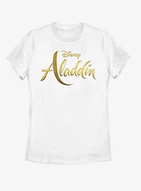 Disney Aladdin 2019 Live Action Logo Womens T-Shirt