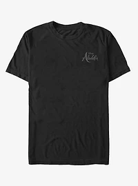 Disney Aladdin 2019 Genie Lamp Pattern T-Shirt