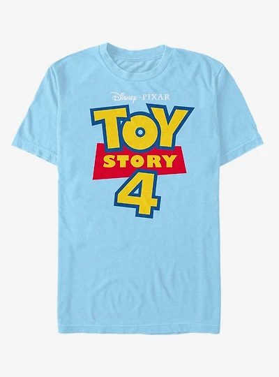 Disney Pixar Toy Story 4 Full Color Logo T-Shirt