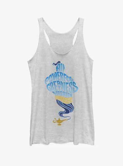 Disney Aladdin 2019 All Powerful Genie Womens Tank