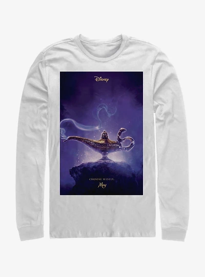 Disney Aladdin 2019 Live Action Poster Long Sleeve T-Shirt