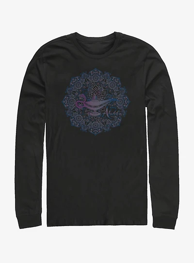 Disney Aladdin 2019 Lamp Mandala Long Sleeve T-Shirt