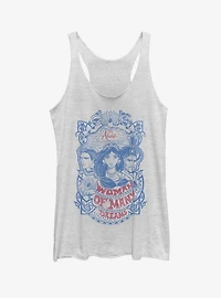 Disney Aladdin 2019 Vintage Womens Tank