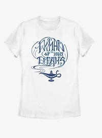 Disney Aladdin 2019 Women Of Many Dreams Womens T-Shirt