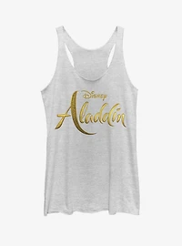 Disney Aladdin 2019 Live Action Logo Womens Tank