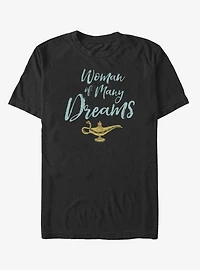 Disney Aladdin 2019 Woman of Many Dreams Cursive  T-Shirt