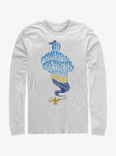 Disney Aladdin 2019 All Powerful Genie Long Sleeve T-Shirt
