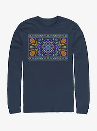 Disney Aladdin 2019 Magic Carpet Panel Print Long Sleeve T-Shirt