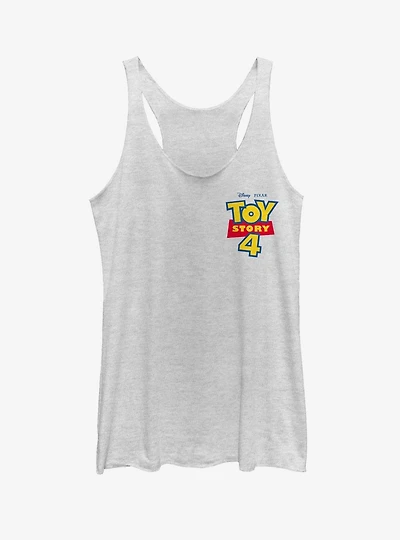 Disney Pixar Toy Story 4 Chest Color Logo Womens Tank