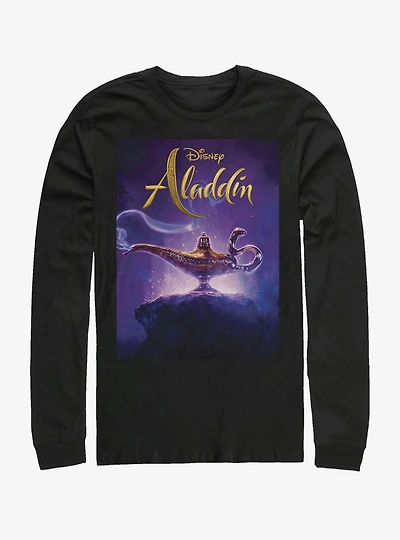 Disney Aladdin 2019 Live Action Cover Long Sleeve T-Shirt