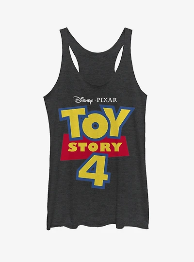 Disney Pixar Toy Story 4 Full Color Logo Womens Tank
