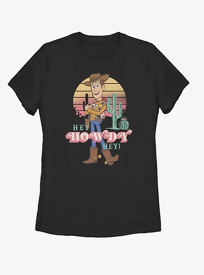 Disney Pixar Toy Story 4 Hey Howdy Womens T-Shirt