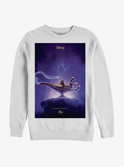 Disney Aladdin 2019 Aladdin Live Action Poster Sweatshirt