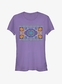 Disney Aladdin 2019 Magic Carpet Panel Print Girls T-Shirt