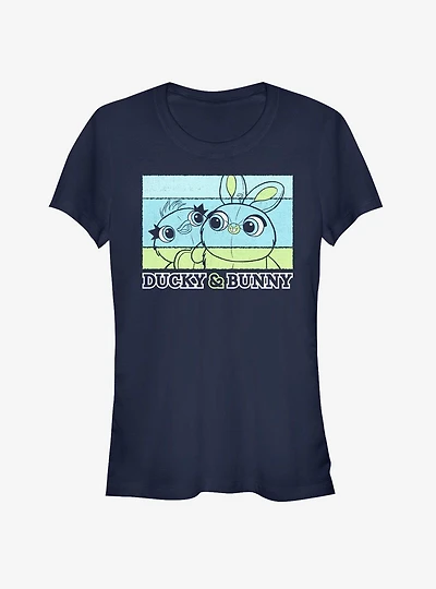 Disney Pixar Toy Story 4 Duckie And Bunny Girls T-Shirt