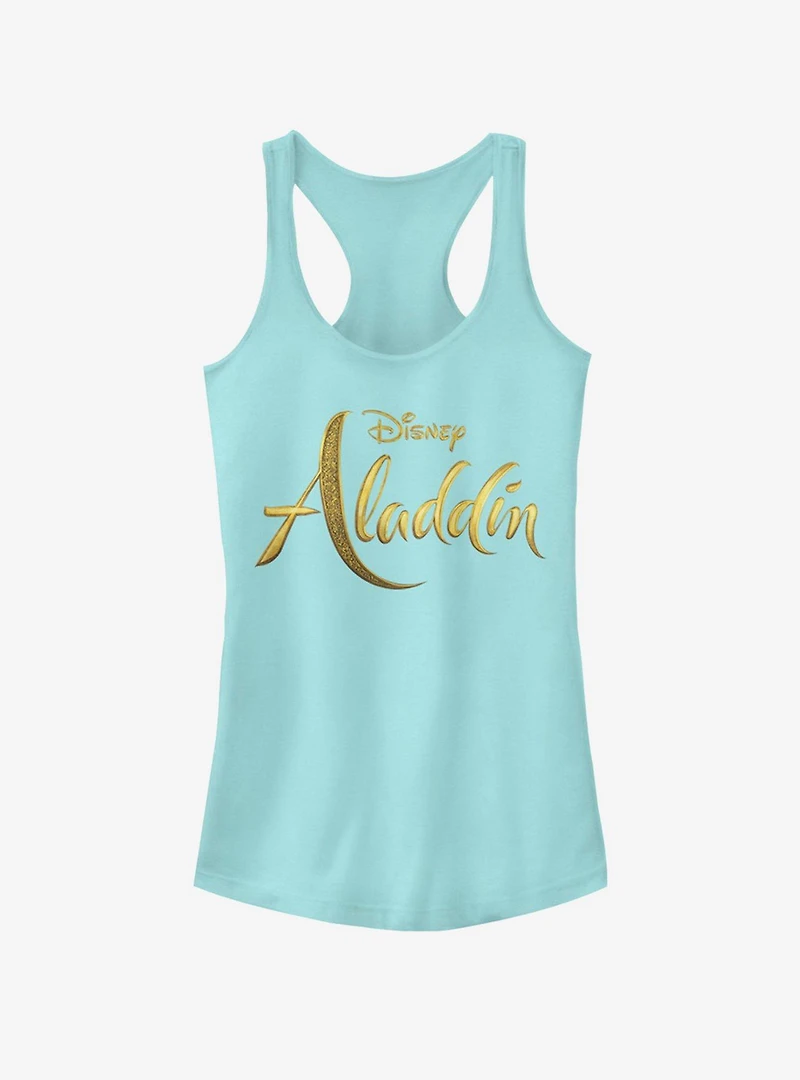 Disney Aladdin 2019 Aladdin Live Action Logo Girls Tank