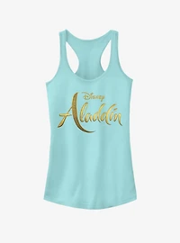 Disney Aladdin 2019 Aladdin Live Action Logo Girls Tank
