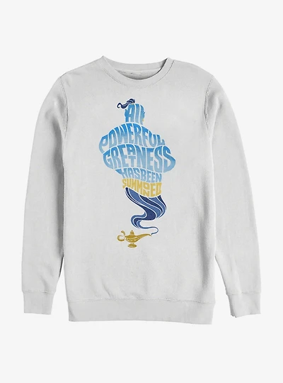 Disney Aladdin 2019 All Powerful Genie Sweatshirt