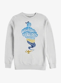 Disney Aladdin 2019 All Powerful Genie Sweatshirt