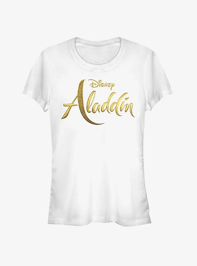 Disney Aladdin 2019 Live Action Logo Girls T-Shirt
