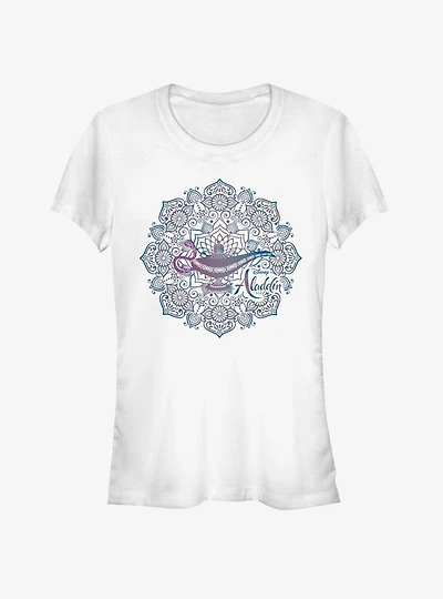 Disney Aladdin Lamp Mandala Girls T-Shirt
