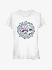 Disney Aladdin Lamp Mandala Girls T-Shirt