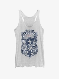 Disney Aladdin 2019 Vintage Aladdin Collage Girls Tank