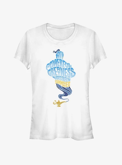 Disney Aladdin 2019 All Powerful Genie Girls T-Shirt