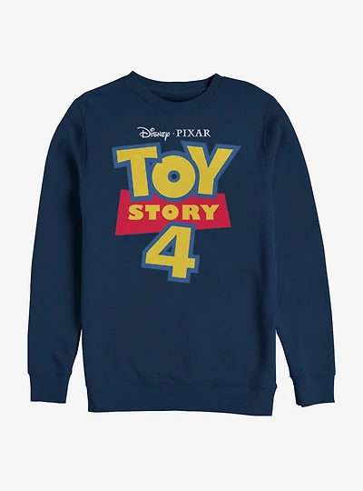 Disney Pixar Toy Story 4 Full Color Logo Sweatshirt