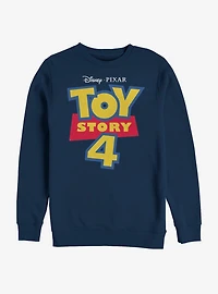 Disney Pixar Toy Story 4 Full Color Logo Sweatshirt