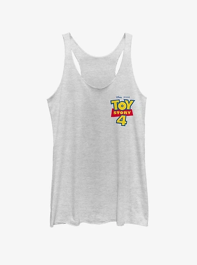 Disney Pixar Toy Story 4 Chest Color Logo Girls Tank