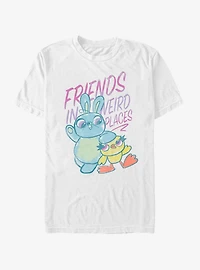 Disney Pixar Toy Story 4 Friends Sketch T-Shirt
