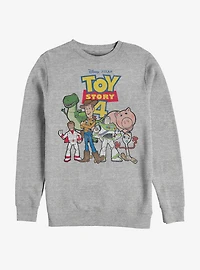 Disney Pixar Toy Story 4 Crew Sweatshirt