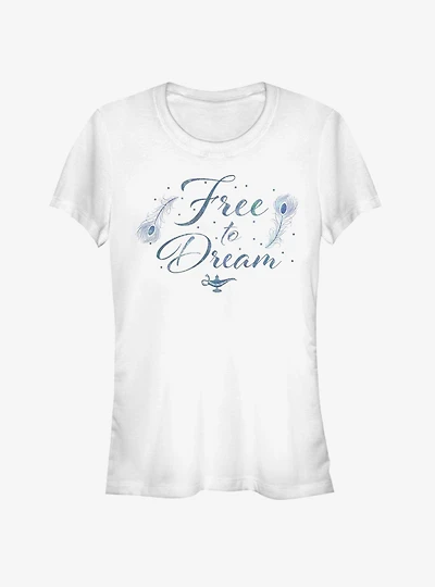 Disney Aladdin 2019 Free To Dream Girls T-Shirt