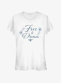 Disney Aladdin 2019 Free To Dream Girls T-Shirt